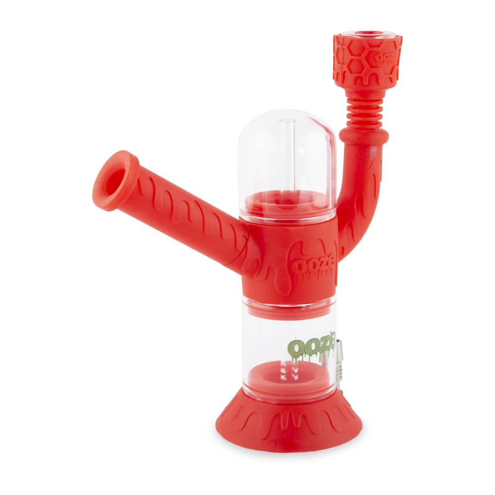 Ooze Cranium Silicone 4-in-1 Hybrid Water Pipe - Discreet Smoker