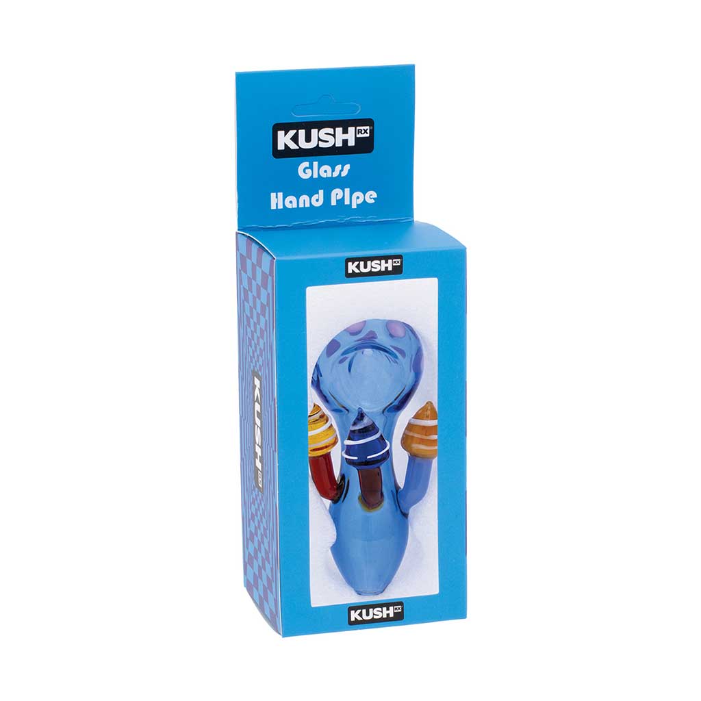 MUSHROOM CHARACTER GLASS HAND PIPE - Discreet Smoker