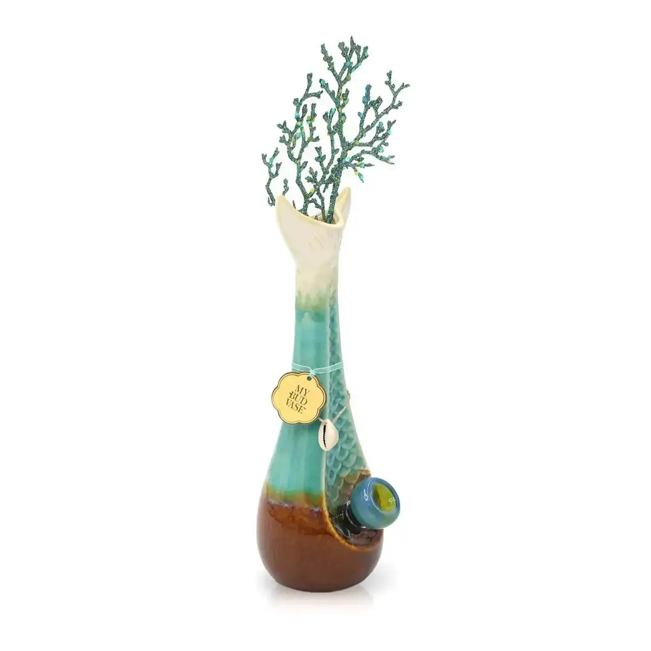Mermaid Vase Bong - Discreet Smoker
