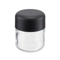 3oz Child Resistant Glass Jar and Cap 160ct Bulk - Discreet Smoker