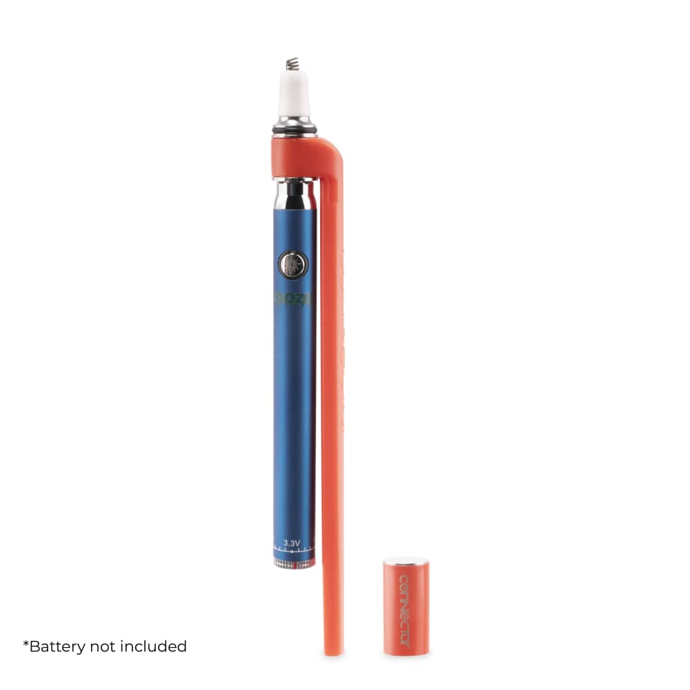 Ooze x Stache ConNectar - 510 Thread Dab Straw Vape Pen Attachment - Discreet Smoker