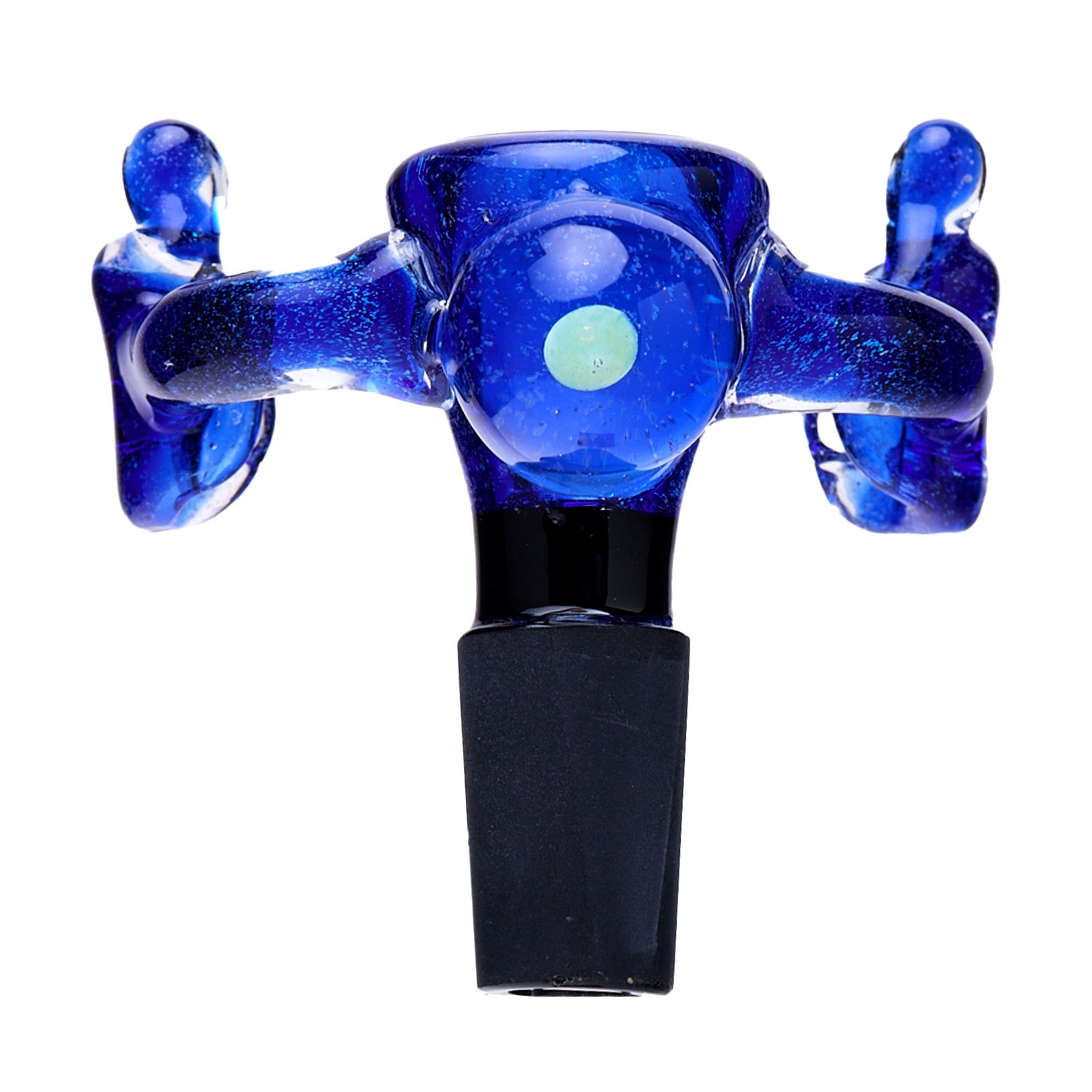 Cheech Glass 2" 14mm Dichro Thumbs Up - Discreet Smoker