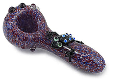 Colorful Frog Glass Pipe - Discreet Smoker