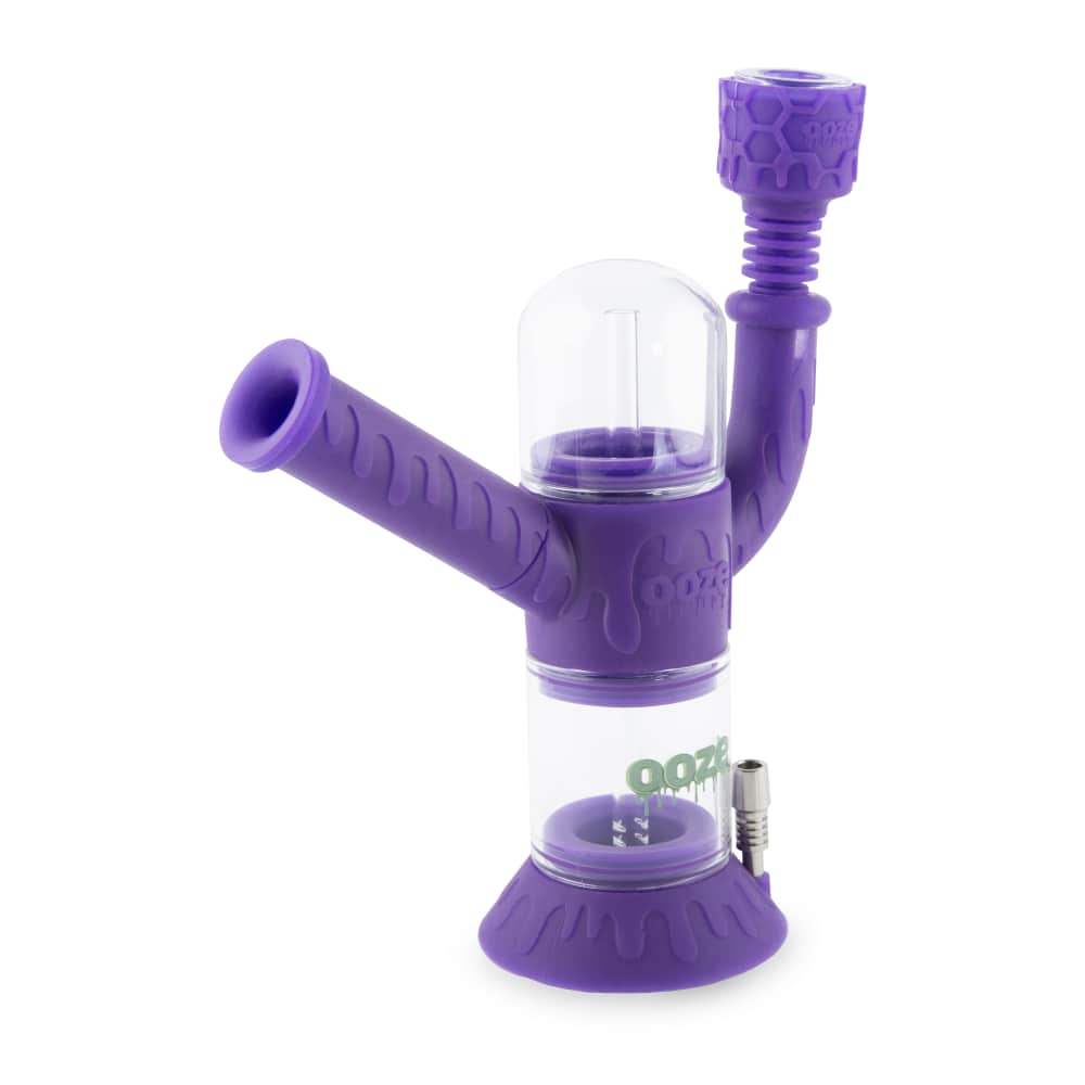 Ooze Cranium Silicone 4-in-1 Hybrid Water Pipe - Discreet Smoker