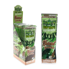 Juicy Jays Terp Enhanced Hemp Wraps 2pk Pouch 25ct POP Display - Discreet Smoker