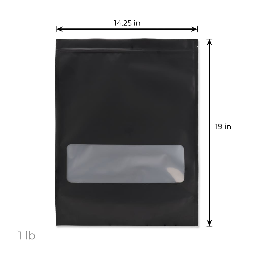 Loud Lock 1 Pound Mylar Smell Proof Vacuum Seal Bags – 100ct - Discreet Smoker