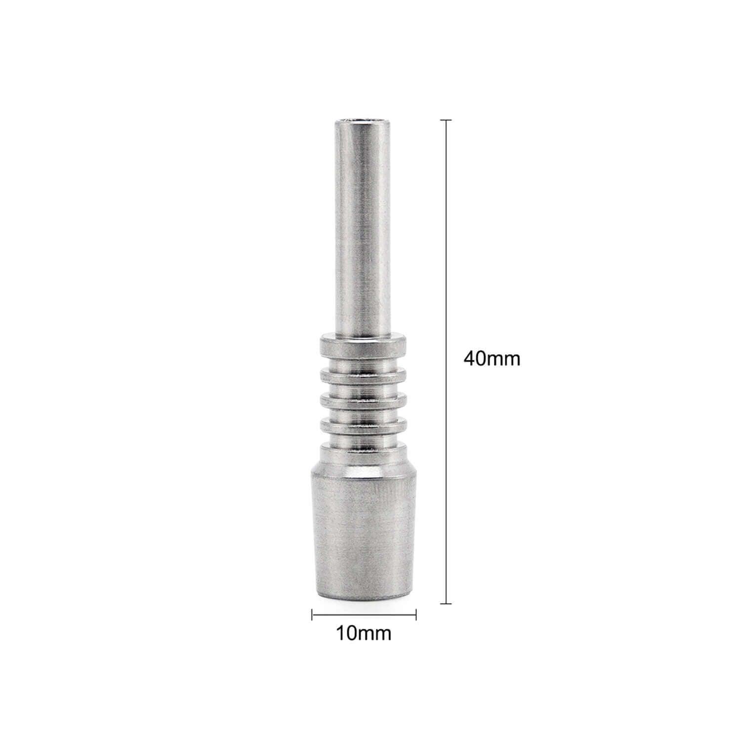 Titanium Tip 10mm - Discreet Smoker