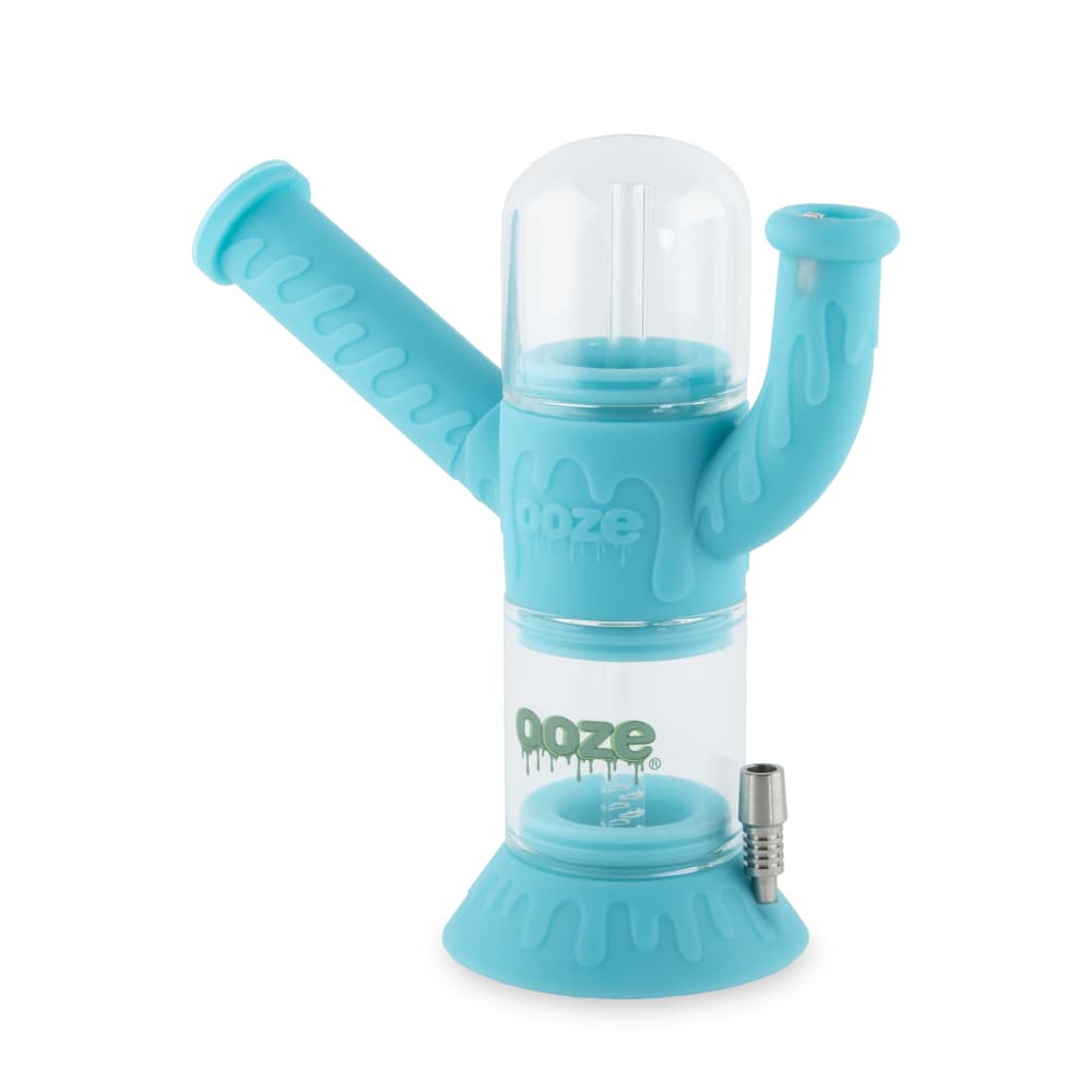 Ooze Cranium Silicone 4-in-1 Hybrid Water Pipe - Discreet Smoker
