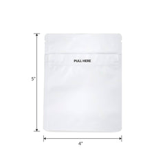 Loud Lock 1/8 Grip N Pull Mylar Smell Proof Child Safe Vacuum Seal Bags - 1,000 Count - Discreet Smoker