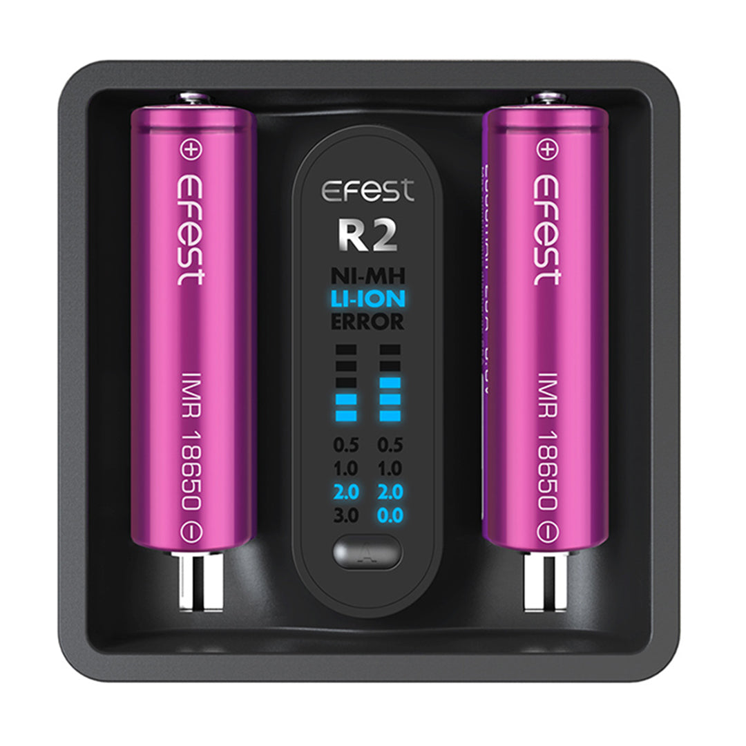 Efest Imate R2 Battery Charger - Discreet Smoker