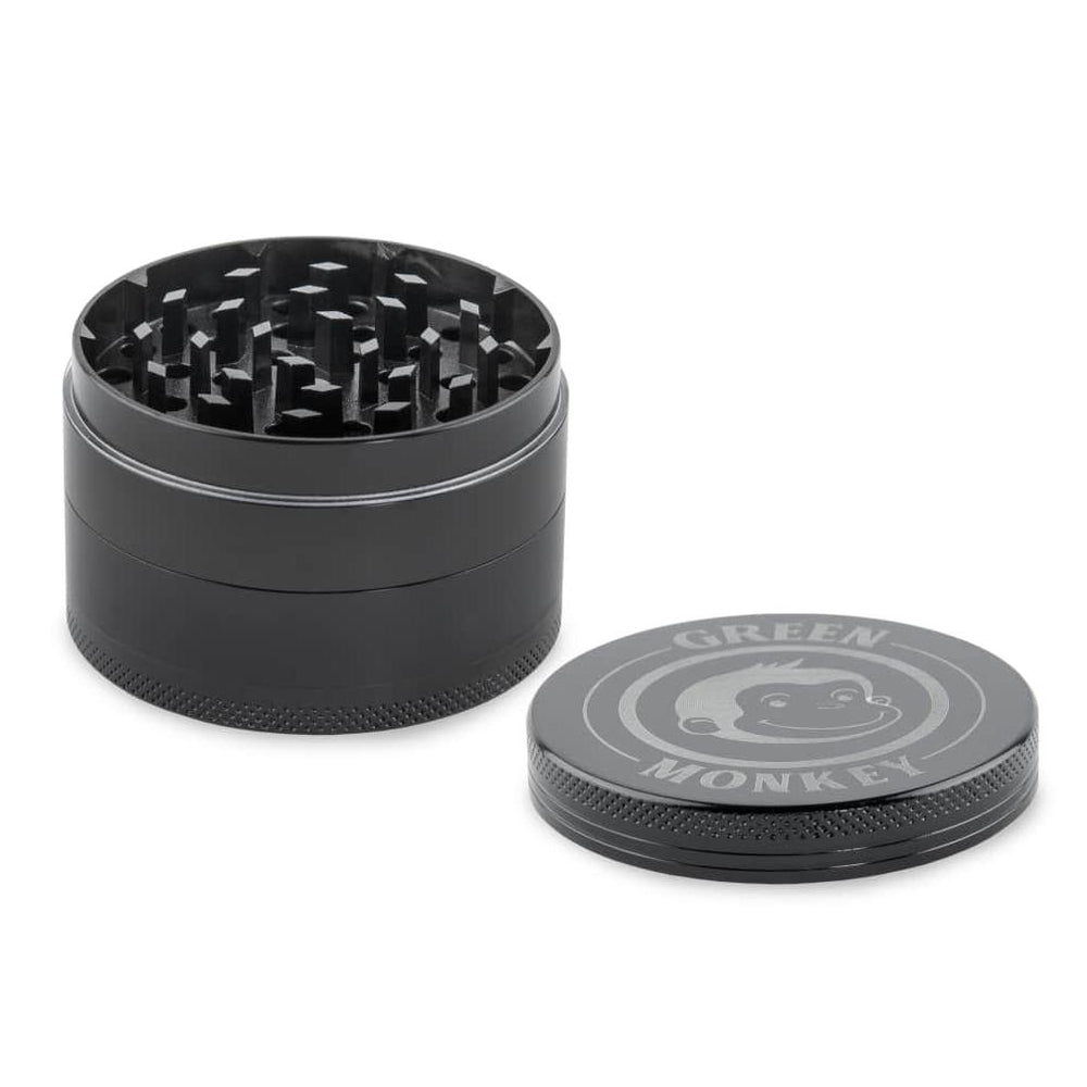Green Monkey Grinder - Capuchin 4pc - 63mm - Discreet Smoker