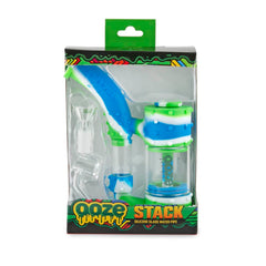 Ooze Stack Pipe Silicone Bubbler - Discreet Smoker