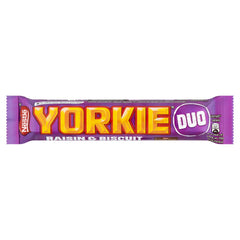 Yorkie Duo Raisin & Biscuit 66g (UK) - Discreet Smoker