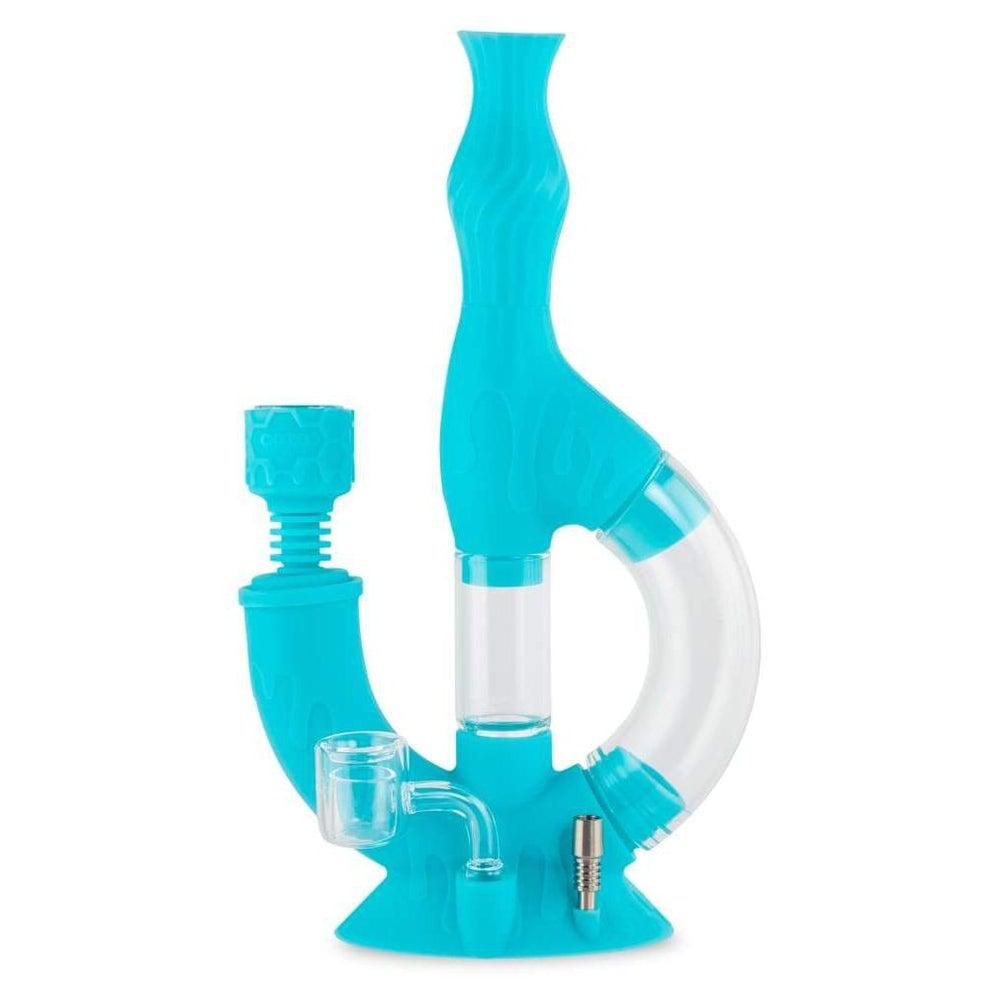 Ooze Echo Silicone Water Pipe - Discreet Smoker
