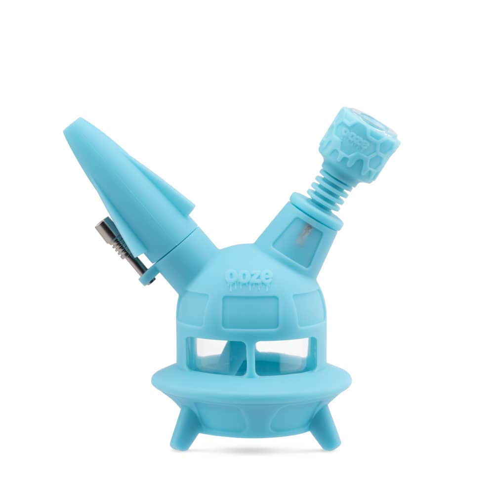 Ooze UFO Silicone Water Pipe - Discreet Smoker