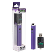 Ooze Quad 510 Thread 500 mAh Square Vape Pen Battery - Discreet Smoker