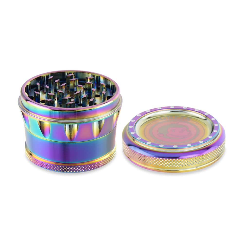 Green Monkey Grinder - Tamarin 4pc - 70mm - Discreet Smoker