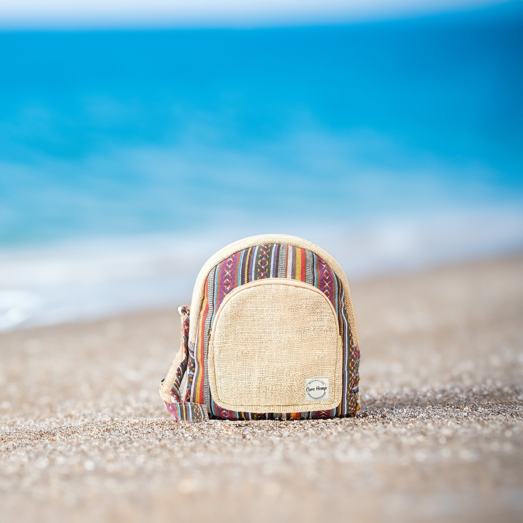 Core Hemp Mini Backpack - Bodhi Boho - Discreet Smoker