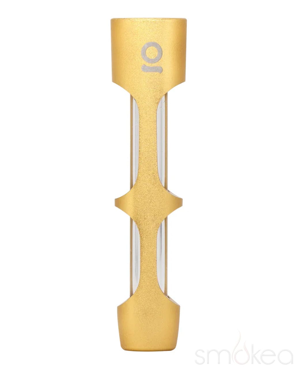 ONGROK Aluminum & Glass Chillum Pipe - Discreet Smoker