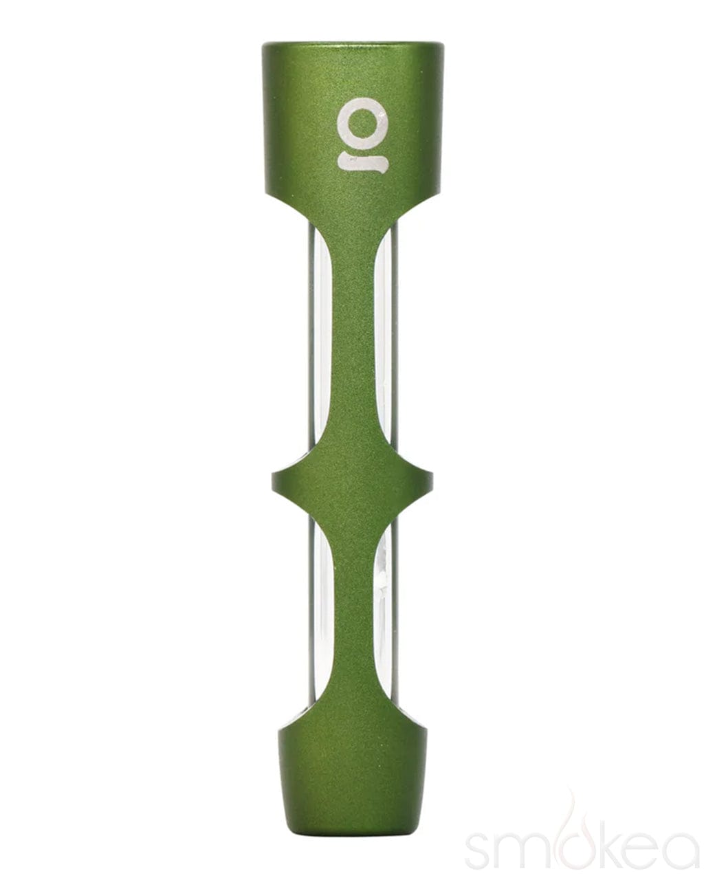 ONGROK Aluminum & Glass Chillum Pipe - Discreet Smoker