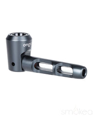 ONGROK Aluminum & Glass Spoon Pipe - Discreet Smoker