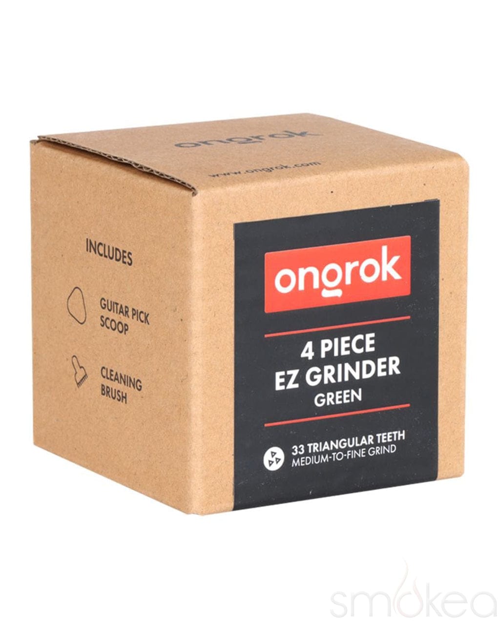 ONGROK Aluminum EZ Grinder - Discreet Smoker