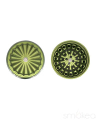 ONGROK Flower Petal Toothless Aluminum Storage Grinder - Discreet Smoker