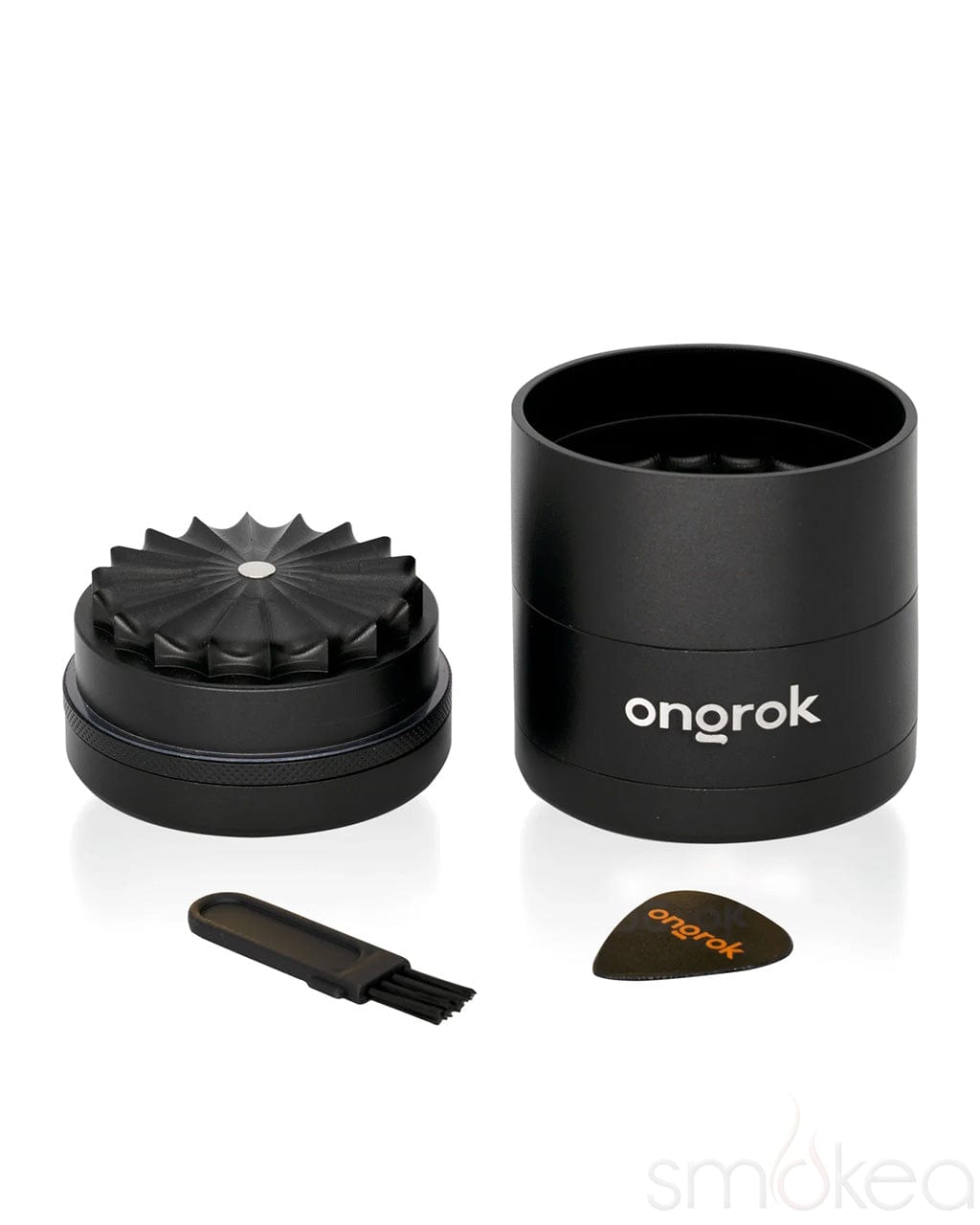 ONGROK Flower Petal Toothless Aluminum Storage Grinder - Discreet Smoker