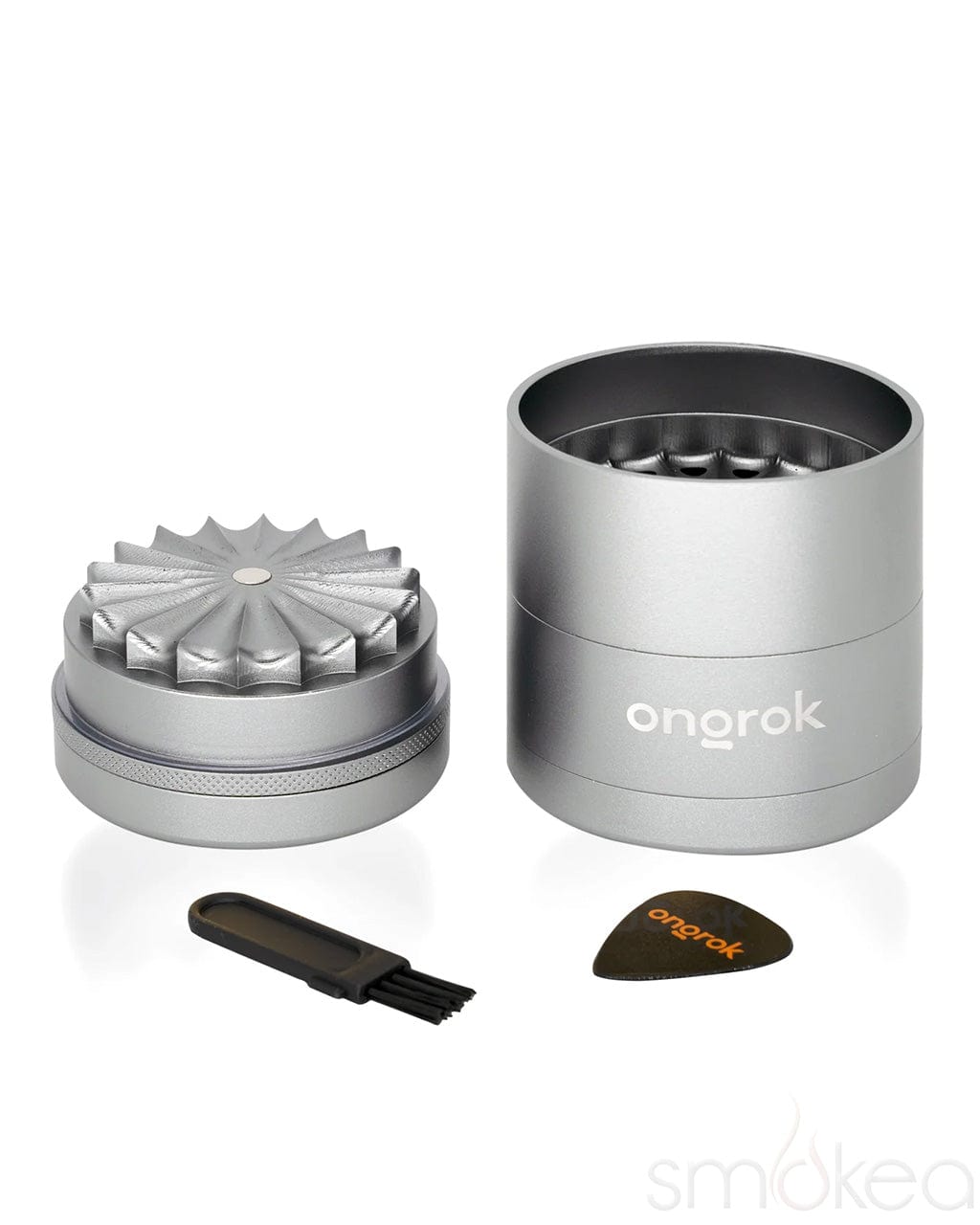 ONGROK Flower Petal Toothless Aluminum Storage Grinder - Discreet Smoker