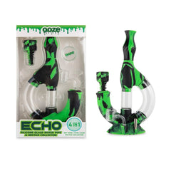 Ooze Echo Silicone Water Pipe - Discreet Smoker