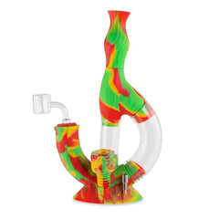 Ooze Echo Silicone Water Pipe - Discreet Smoker