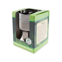 Green Monkey Grinder - Chacma 4pc with Ashtray - 63mm - Discreet Smoker