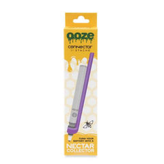 Ooze x Stache ConNectar - 510 Thread Dab Straw Vape Pen Attachment - Discreet Smoker