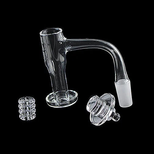 Space King Fully Fused Diamond Knot Banger Kit (Teal) - Discreet Smoker