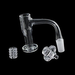 Space King Fully Fused Diamond Knot Banger Kit (Teal) - Discreet Smoker
