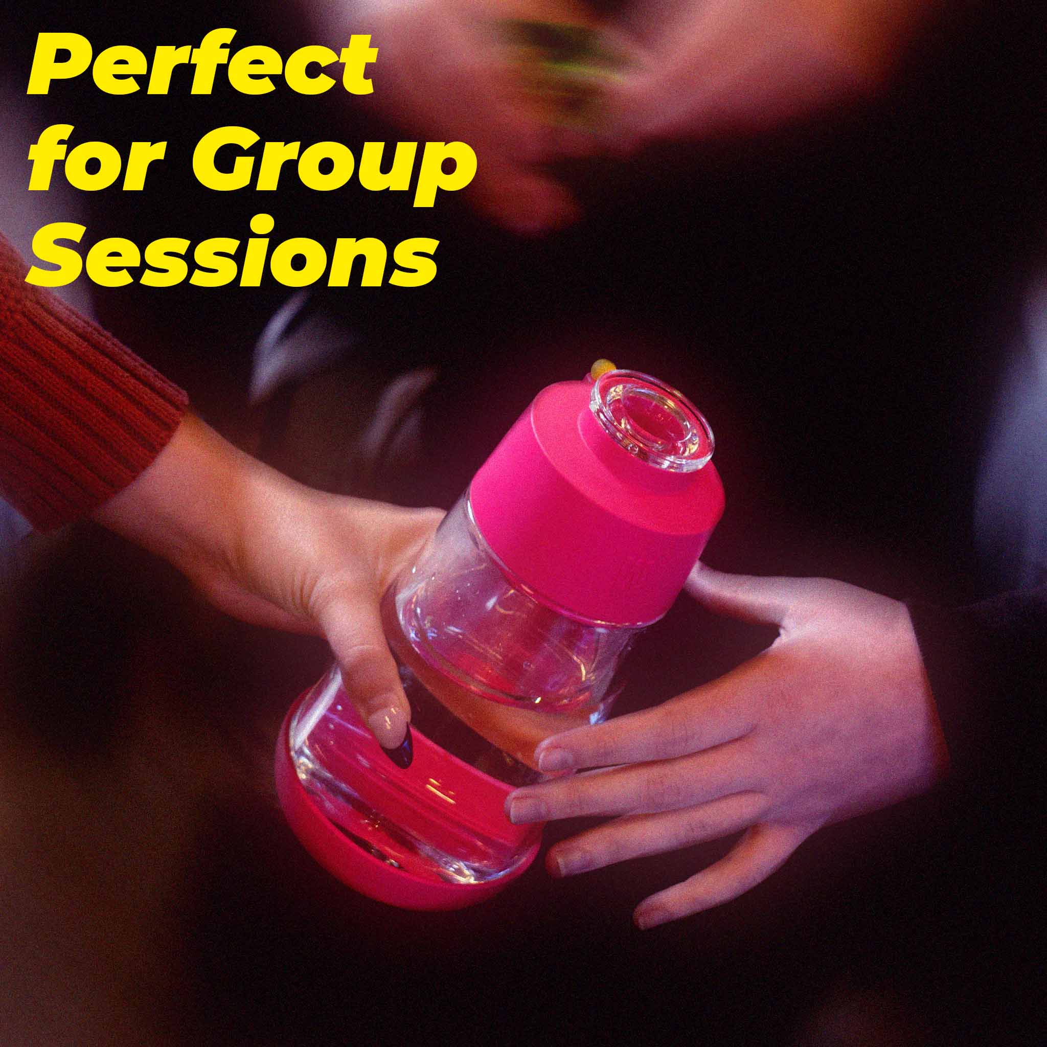 The Gravity Bong - Hot Pink - Discreet Smoker