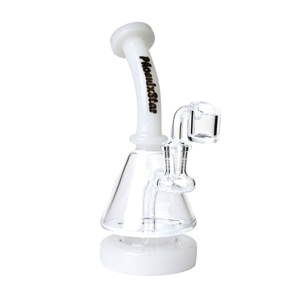 PHOENIX STAR 7 INCHES DAB RIG WITH 14MM QUARTZ BANGER - Discreet Smoker
