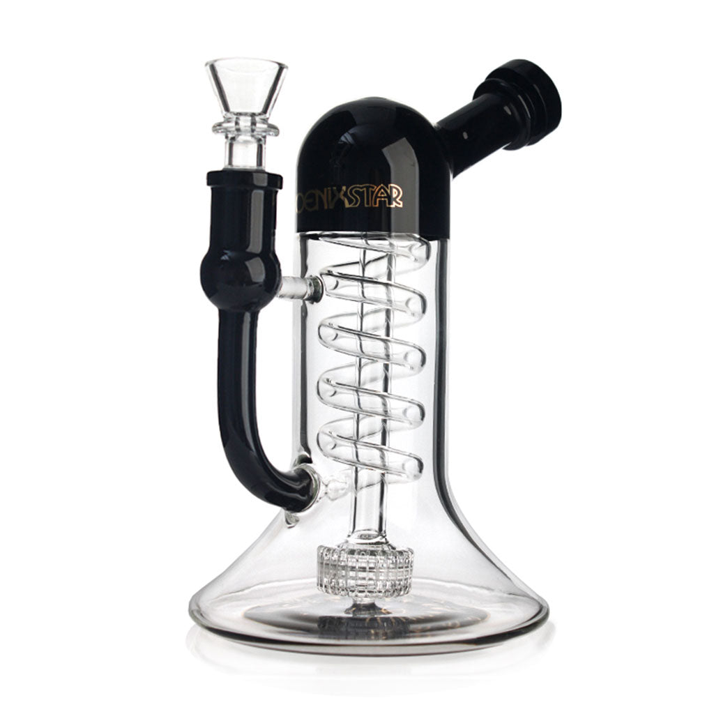 PHOENIX STAR 8 INCH UFO SUPERCOIL DAB RIG - Discreet Smoker