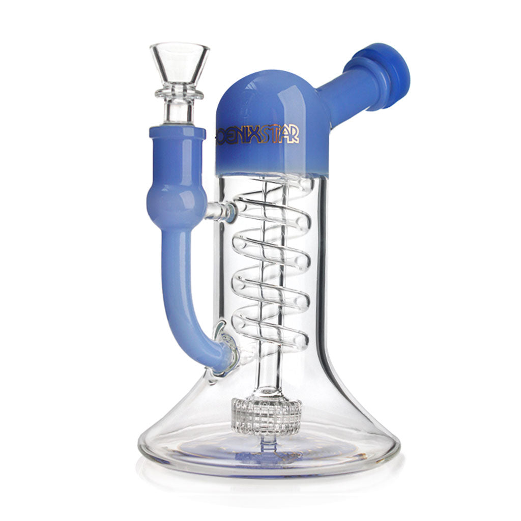 PHOENIX STAR 8 INCH UFO SUPERCOIL DAB RIG - Discreet Smoker