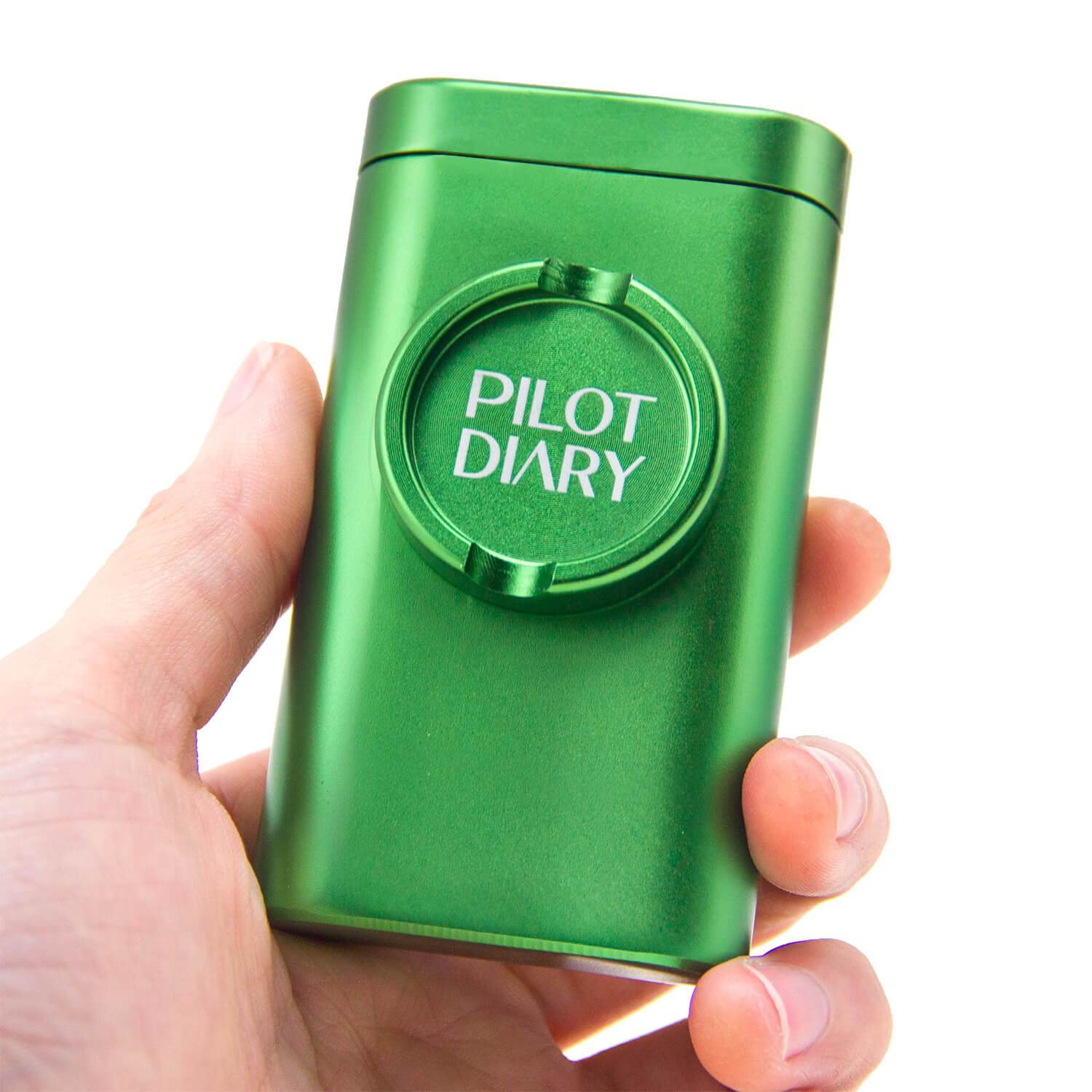 Dugout With Mini Grinder - Discreet Smoker