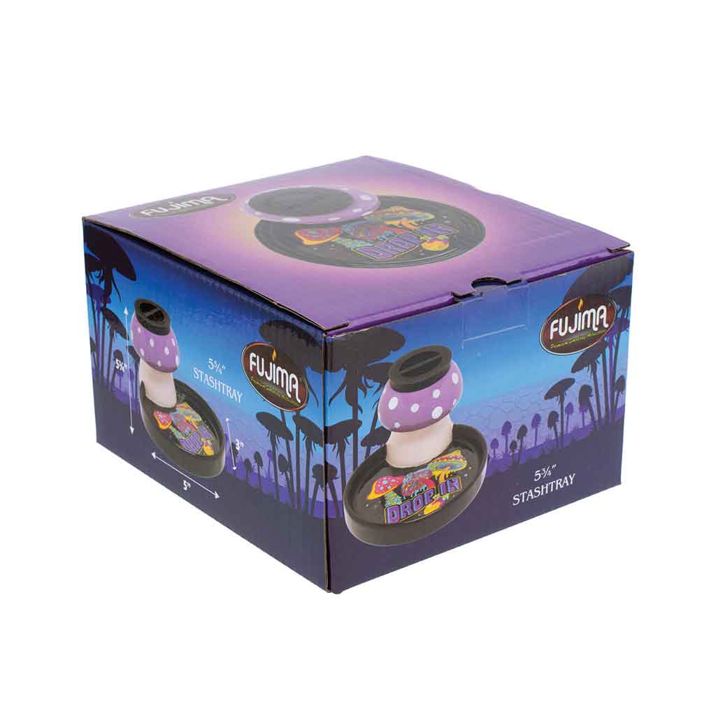 STASH TRAY PINK MUSHROOM - Discreet Smoker