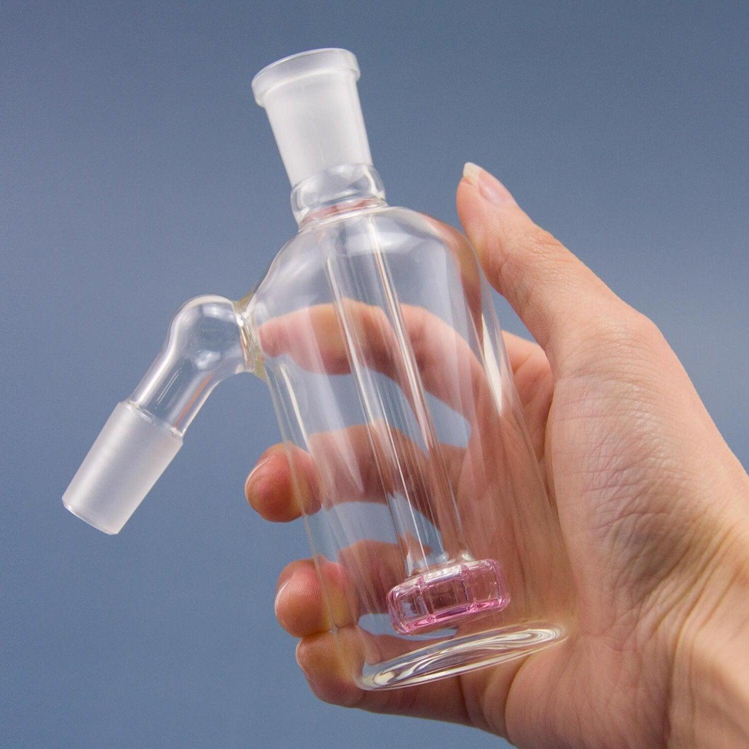 14mm Ash Catcher 45˚ - Discreet Smoker