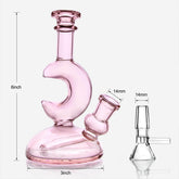 Pink Moon Dab Rig - Discreet Smoker