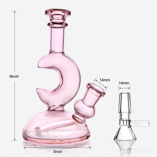 Pink Moon Dab Rig - Discreet Smoker