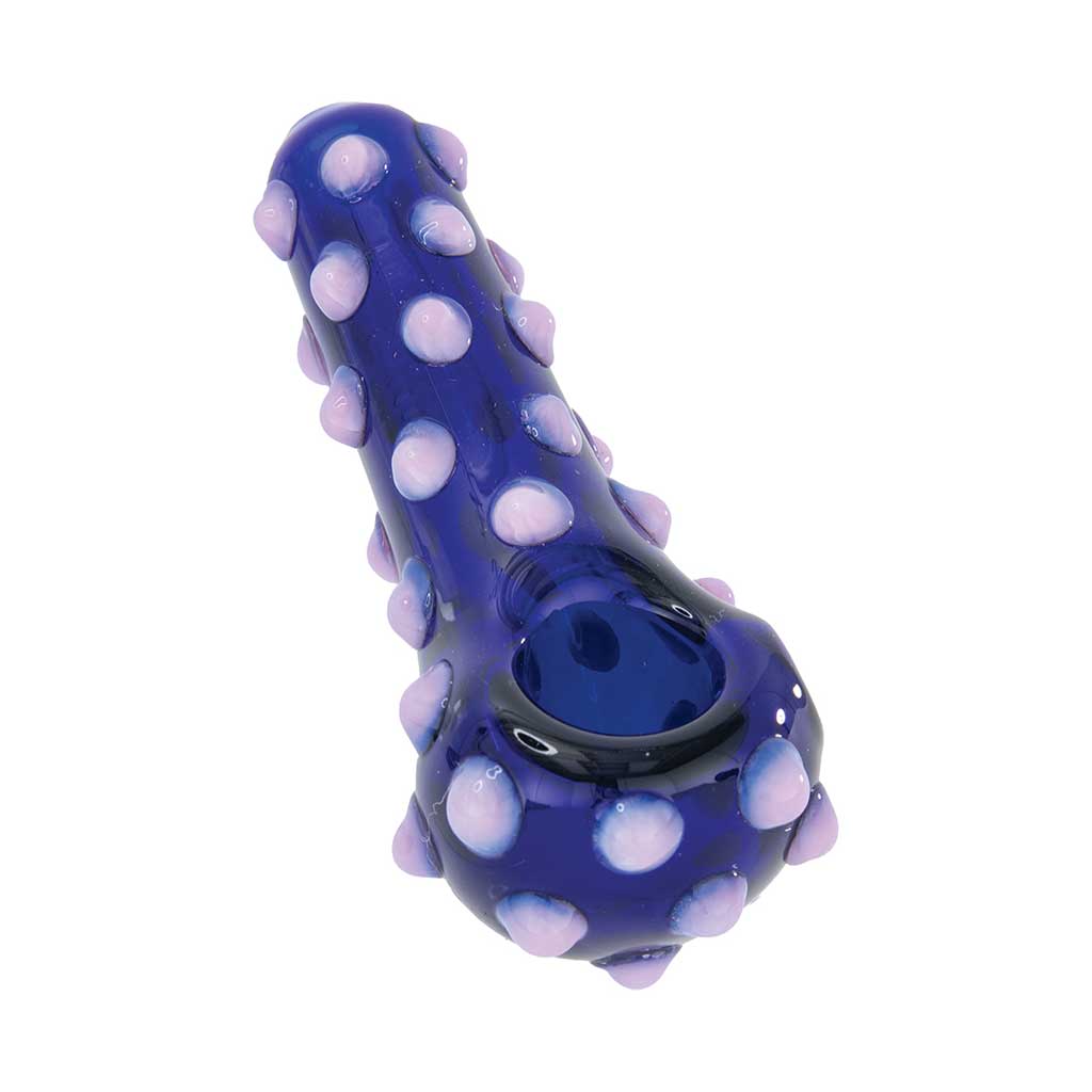 POLKA DOT SPOON STUFFED HAND PIPE - Discreet Smoker