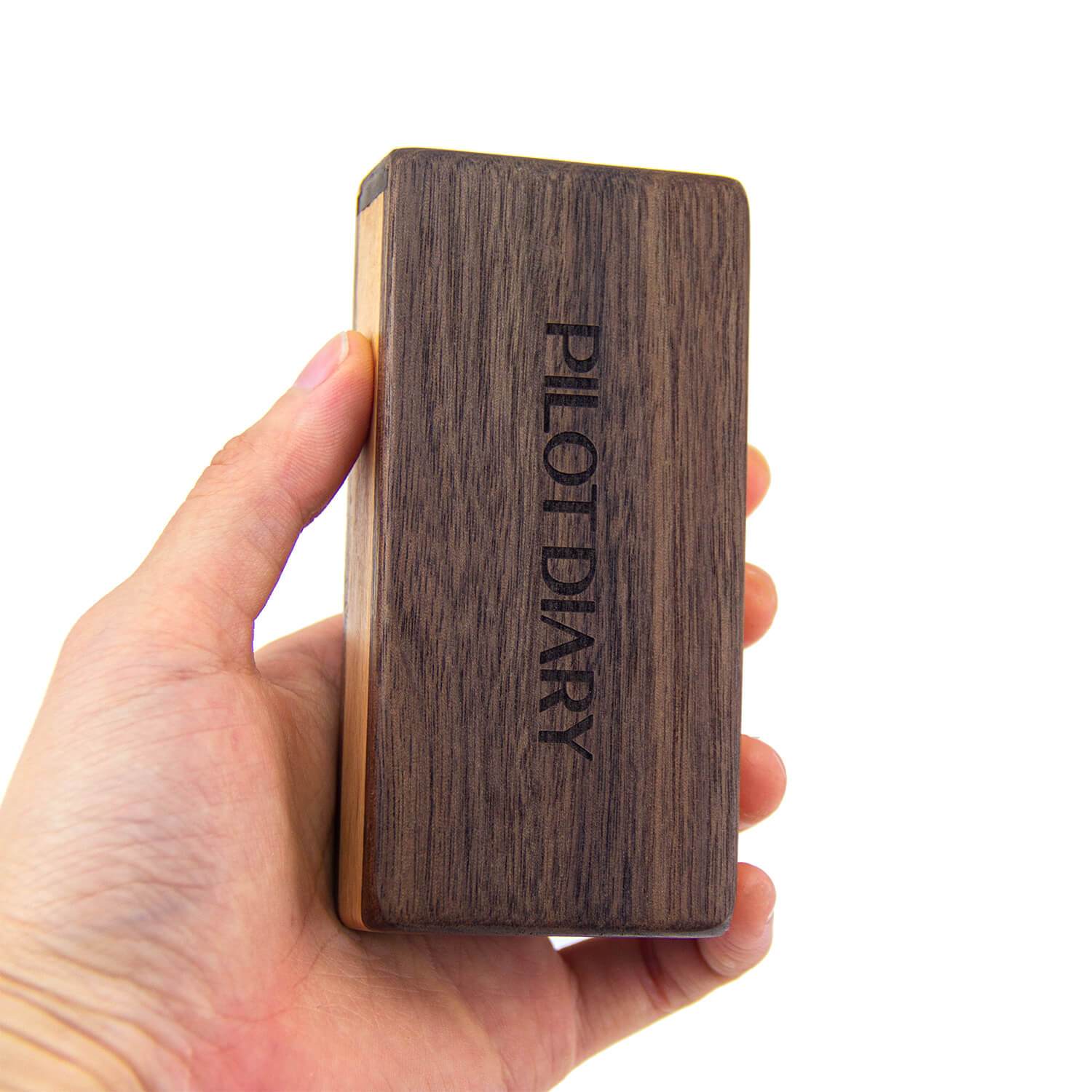 Wooden Magnetic Dugout - Discreet Smoker