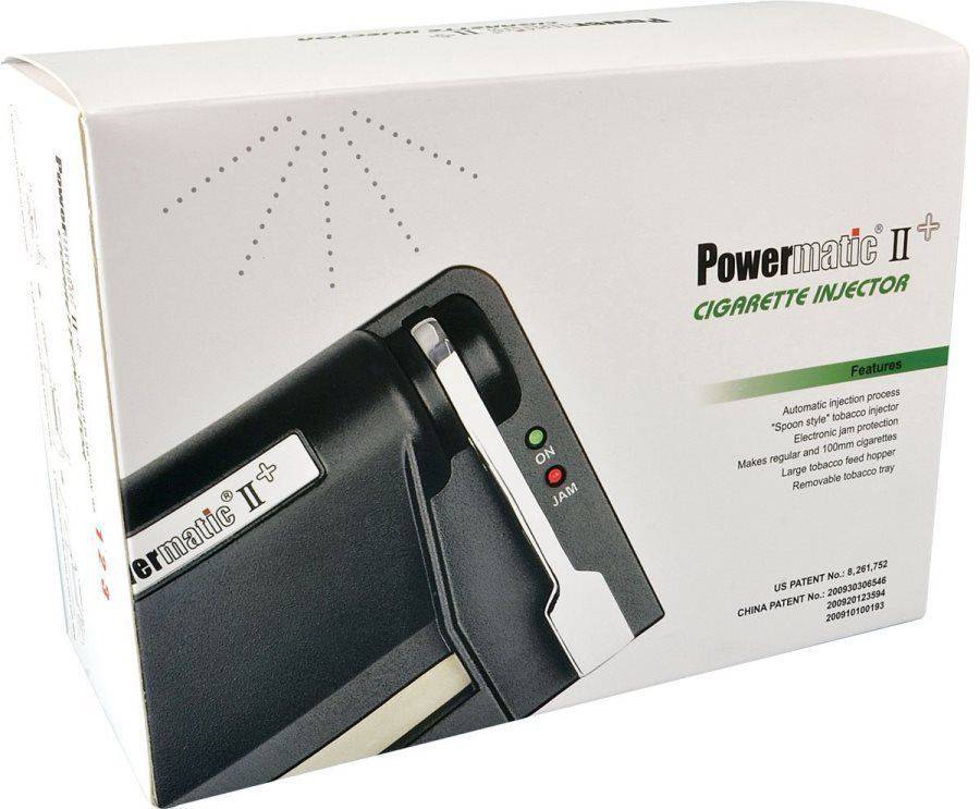 Powermatic II+ Electric Cigarette Injector Machine - Discreet Smoker