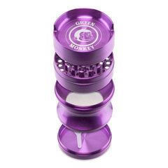 Green Monkey Grinder - Chacma 4pc with Ashtray - 63mm - Discreet Smoker