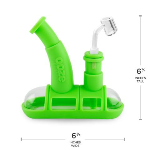 Ooze Steamboat Silicone Bubbler - Discreet Smoker