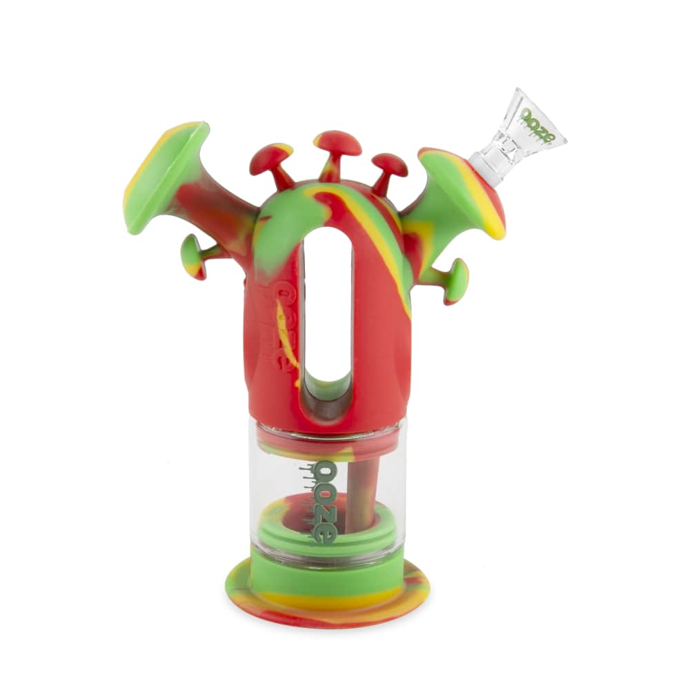Ooze Trip Pipe Silicone Bubbler - Discreet Smoker